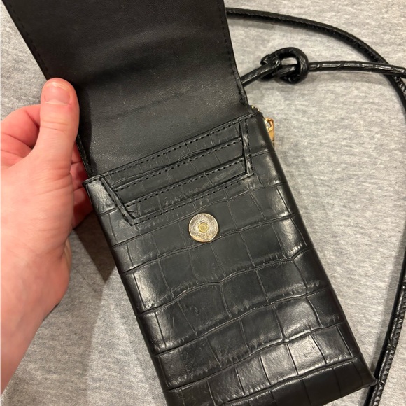 Target A New Day Black Leather Wallet Purse - Picture 2 of 4